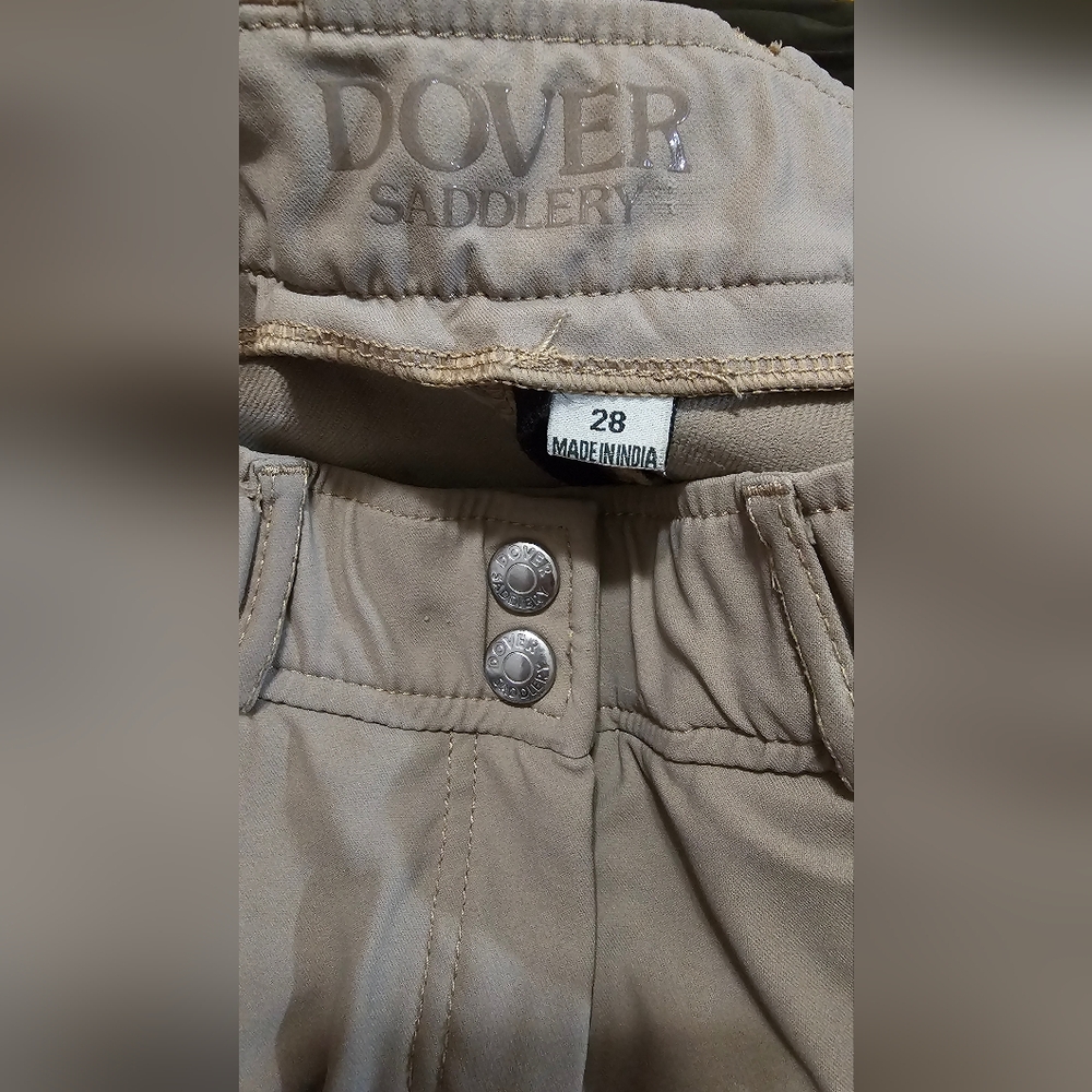 Dover Saddlery Tan Riding Pants - Picture 6 of 8